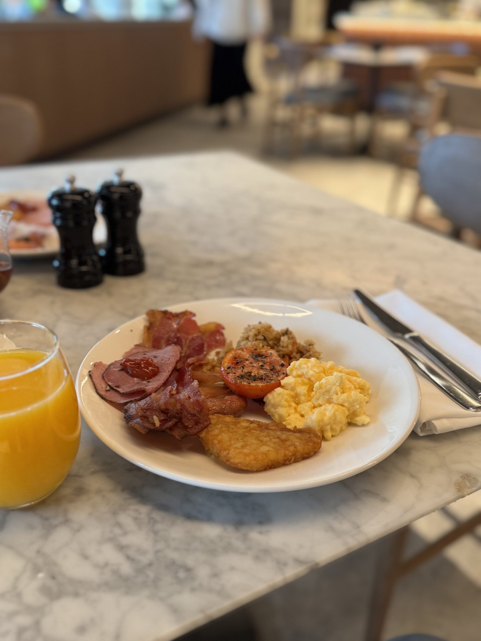  Sydney Common Restaurant & Bar の朝食 
