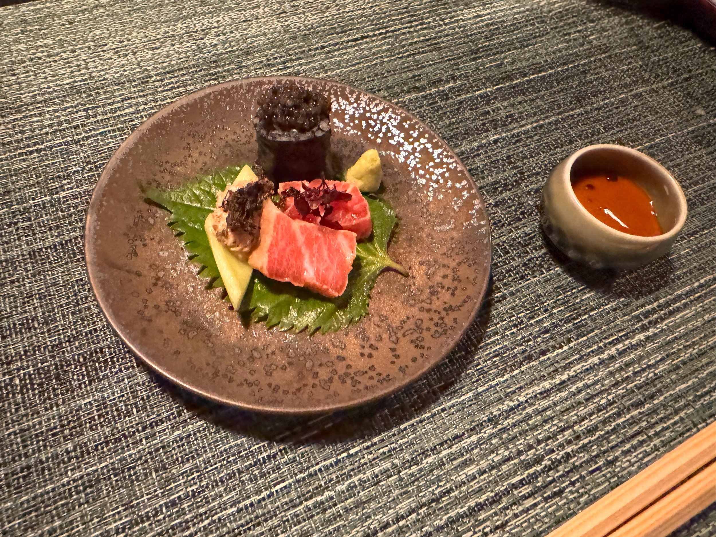 紫翠奈良の和食コースの肉料理