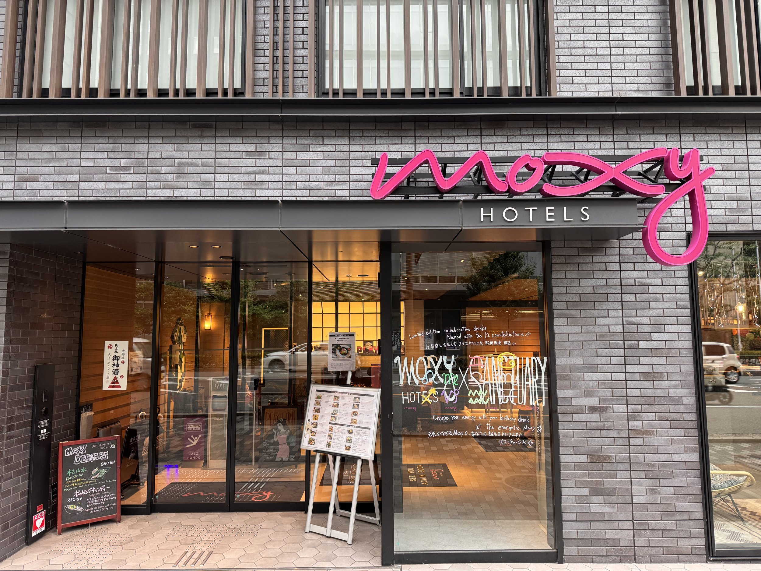 モクシーのデザインは遊び心があって、個人的には結構好きです😊 