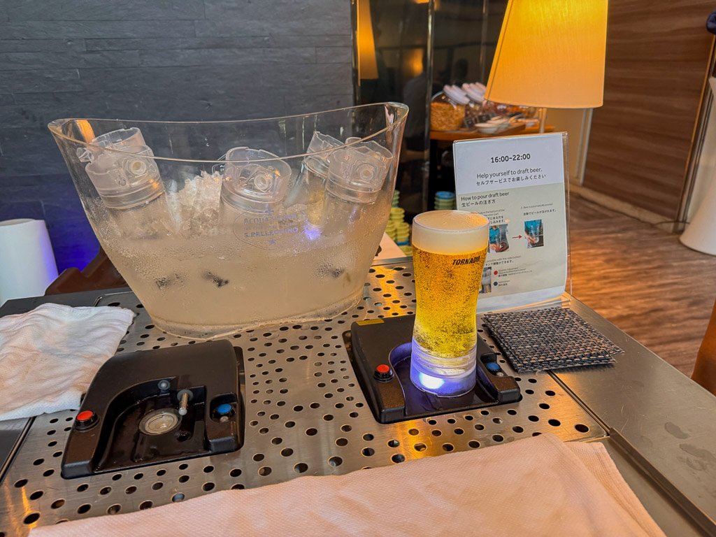 アサヒのトルネードもありました。 コップの下からビールが湧き上がってくるのが不思議で面白かったです。🌪️🍺
