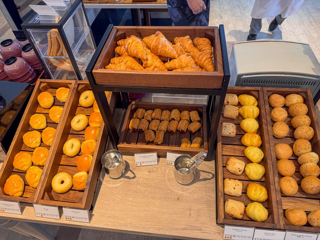 琵琶湖マリオット朝食ビュッフェのパン