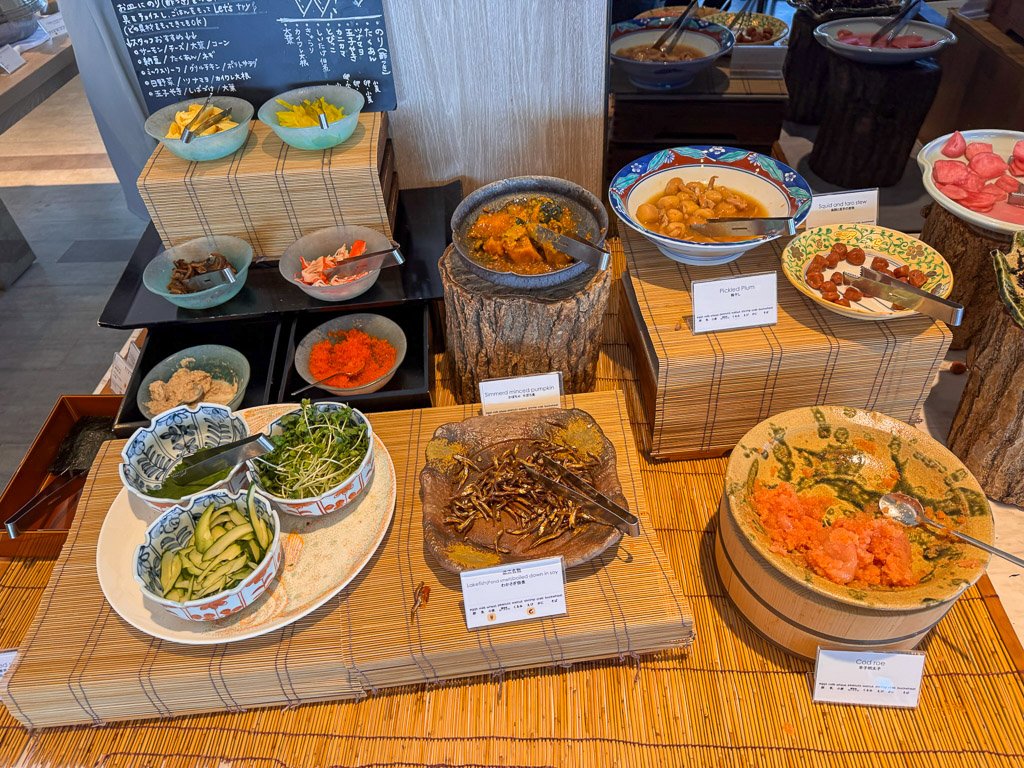 琵琶湖マリオット朝食ビュッフェの和惣菜