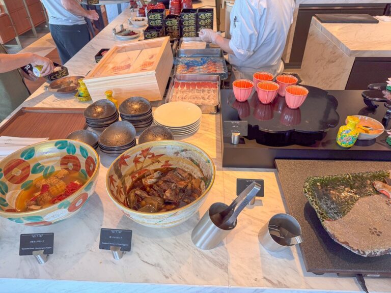 大阪ステーションホテル朝食ビュッフェの和洋前菜