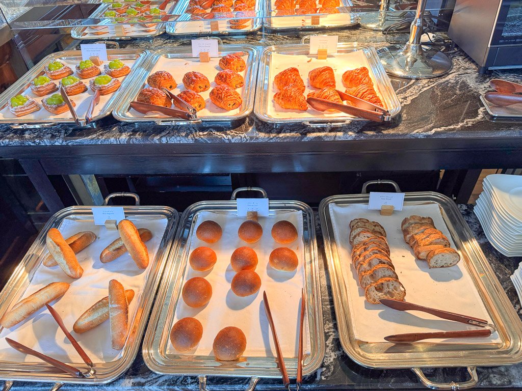 セントレジス大阪LA VEDUTA朝食ビュッフェの前菜