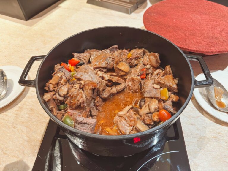 JWマリオット・クアラルンプールラウンジの肉料理
