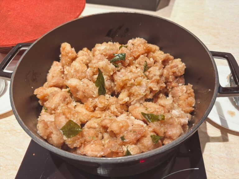JWマリオット・クアラルンプールラウンジの魚料理