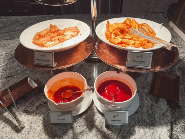 JWマリオット・クアラルンプール朝食ビュッフェのシーフード料理
