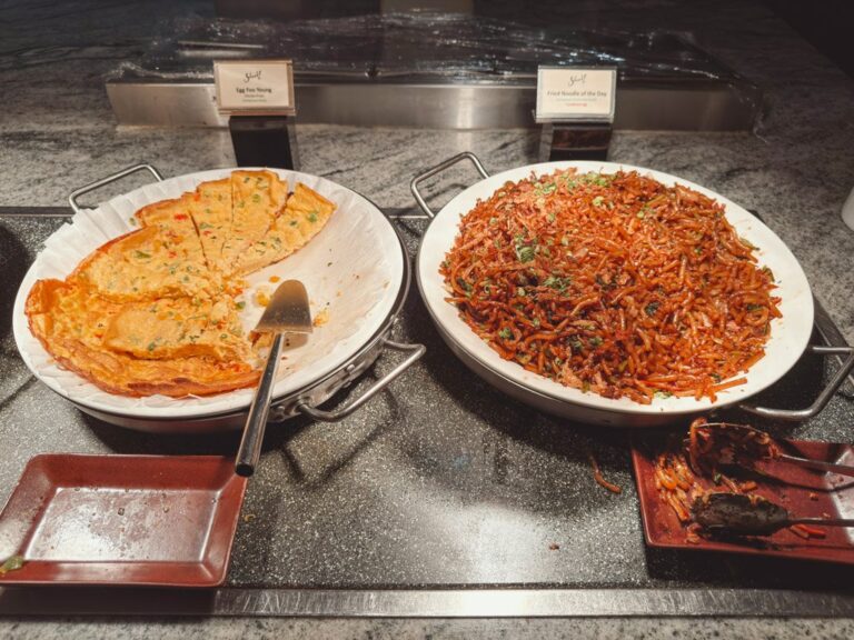 JWマリオット・クアラルンプール朝食ビュッフェの卵料理と炒め物