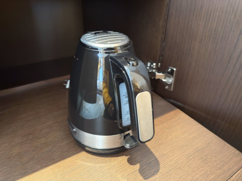 JWマリオット奈良客室の電気ケトル