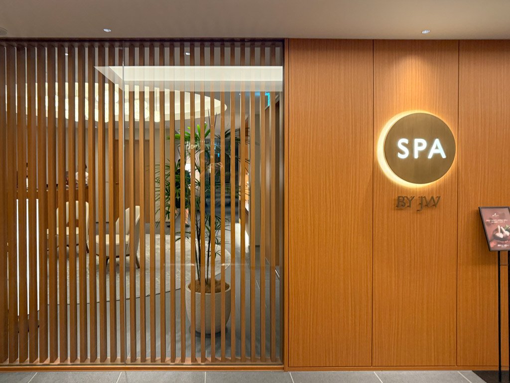 JWマリオット奈良5階のスパ入口