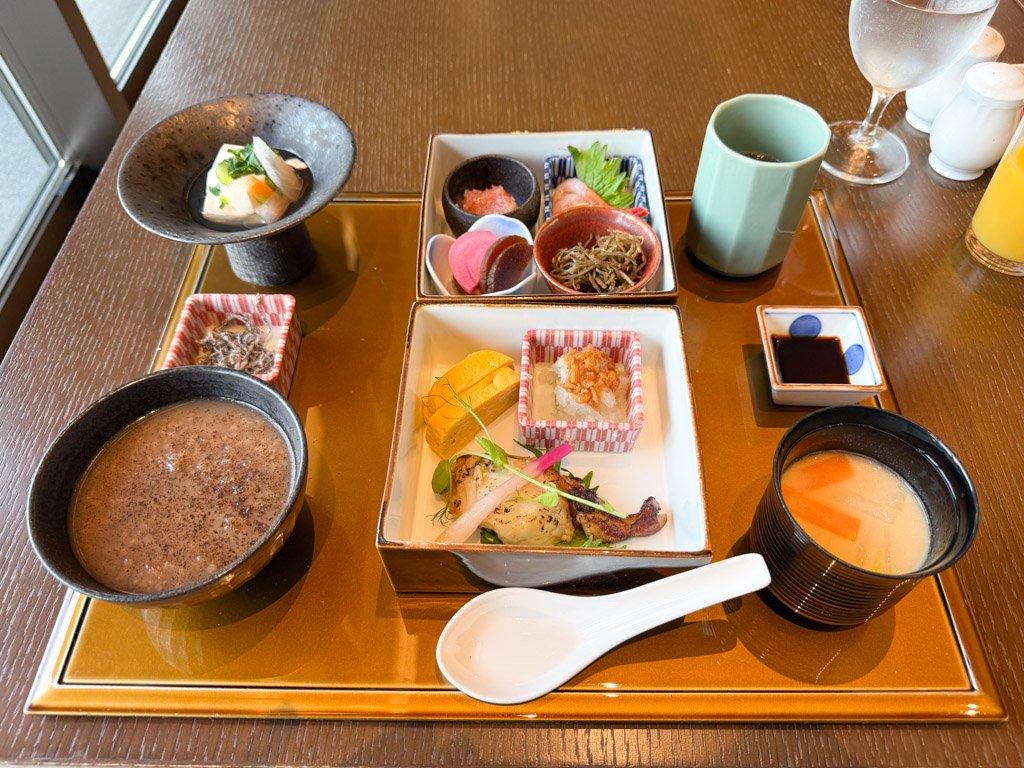 JWマリオット奈良朝食の和朝食セット