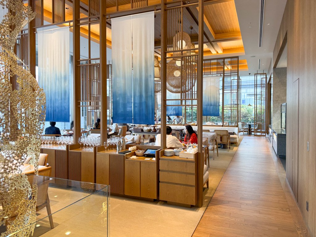 JWマリオット奈良シルクロードの朝食会場