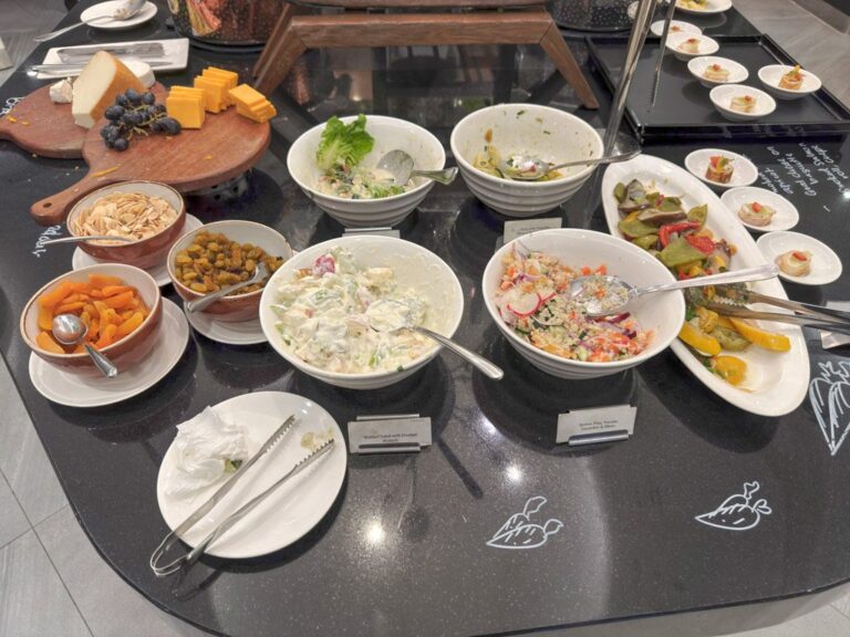 ルメリディアン・クアラルンプールのラウンジ温菜料理