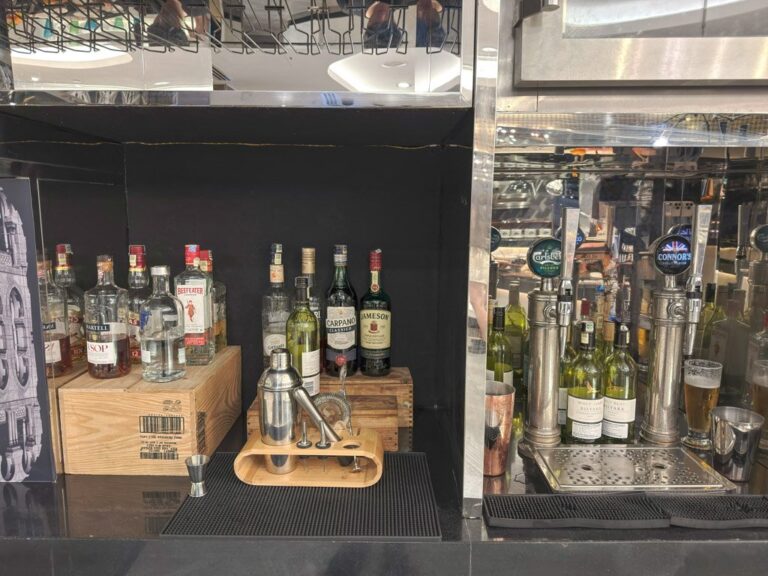 ルメリディアン・クアラルンプールのラウンジアルコールコーナー