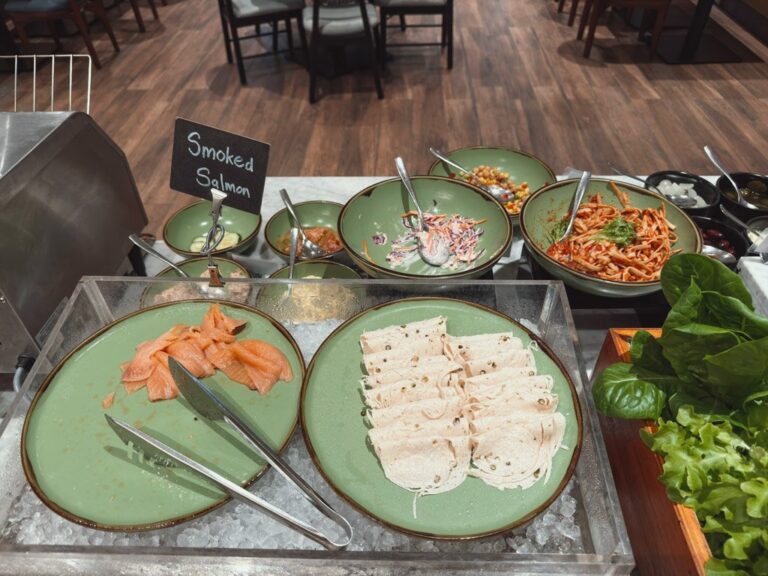 パームガーデンホテル朝食ビュッフェの冷菜