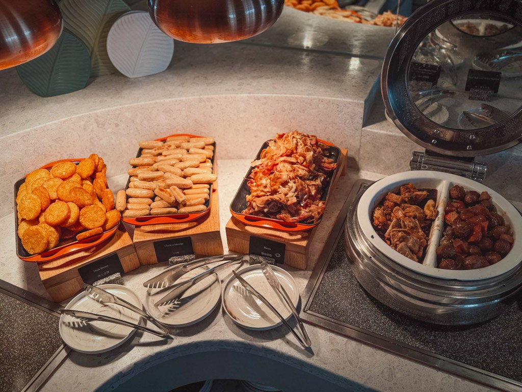 ザ・ポートマン・リッツ・カールトン上海クラブラウンジ朝食の温菜