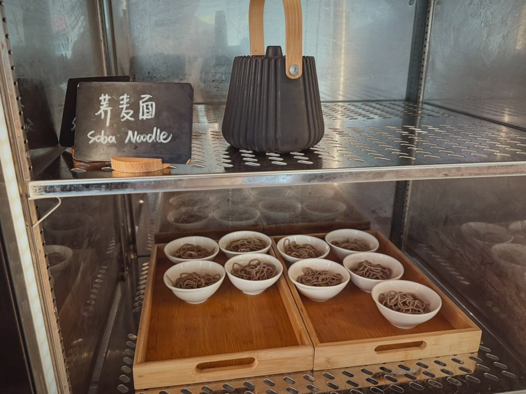 Wマカオ スタジオシティ レストラン津津のそば麺コーナー