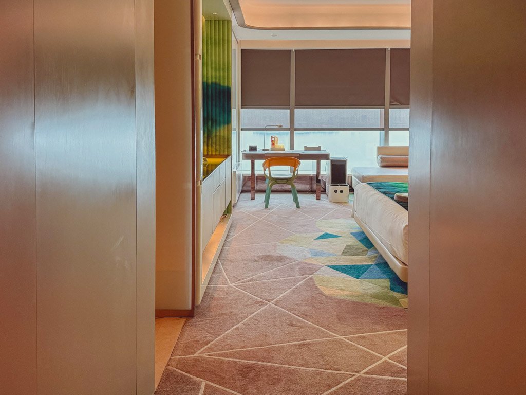 W蘇州Fabulous Roomの金鶏湖ビュー客室