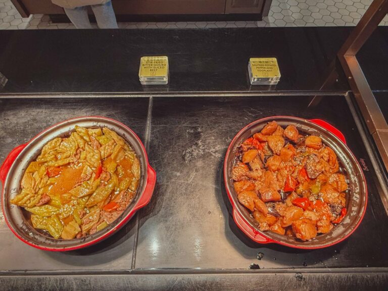 W蘇州朝食ビュッフェの温菜料理