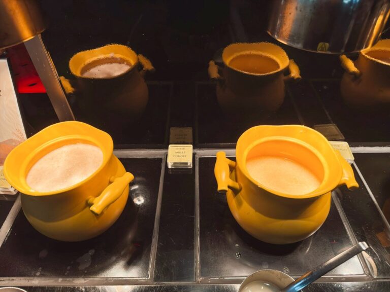 W蘇州朝食ビュッフェのスープコーナー