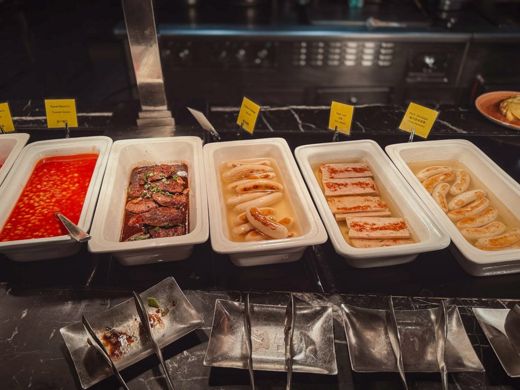 W香港KITCHEN朝食ビュッフェの冷菜