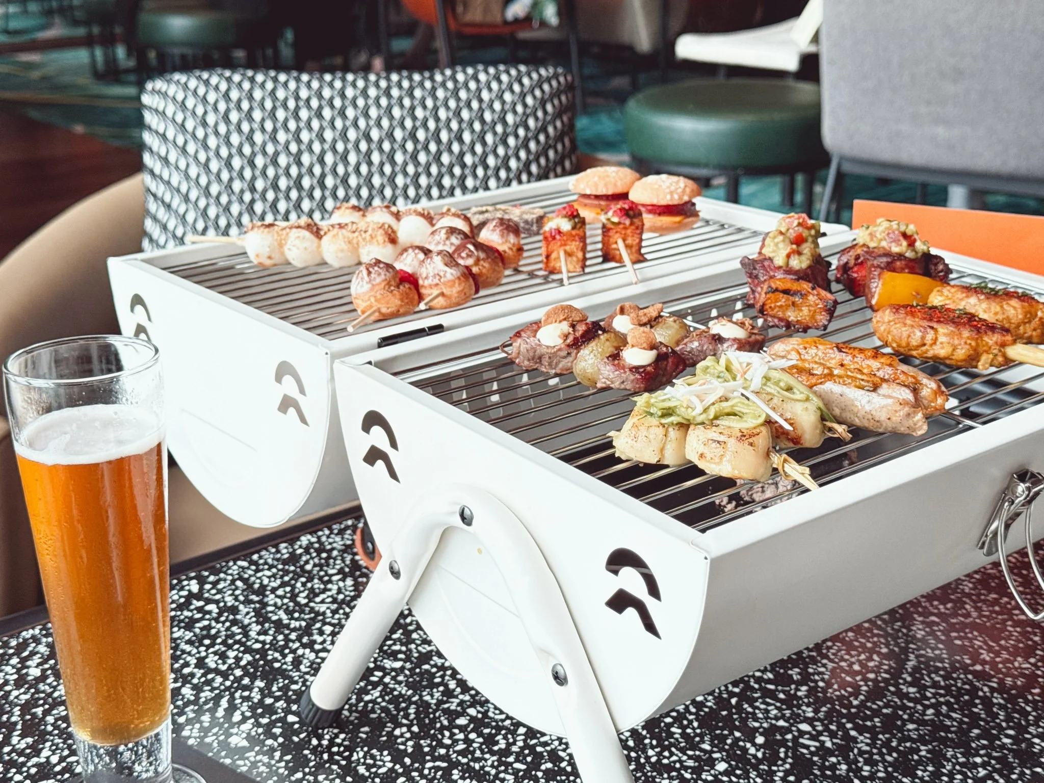 W台北WOOBARのBBQ型アフタヌーンティー