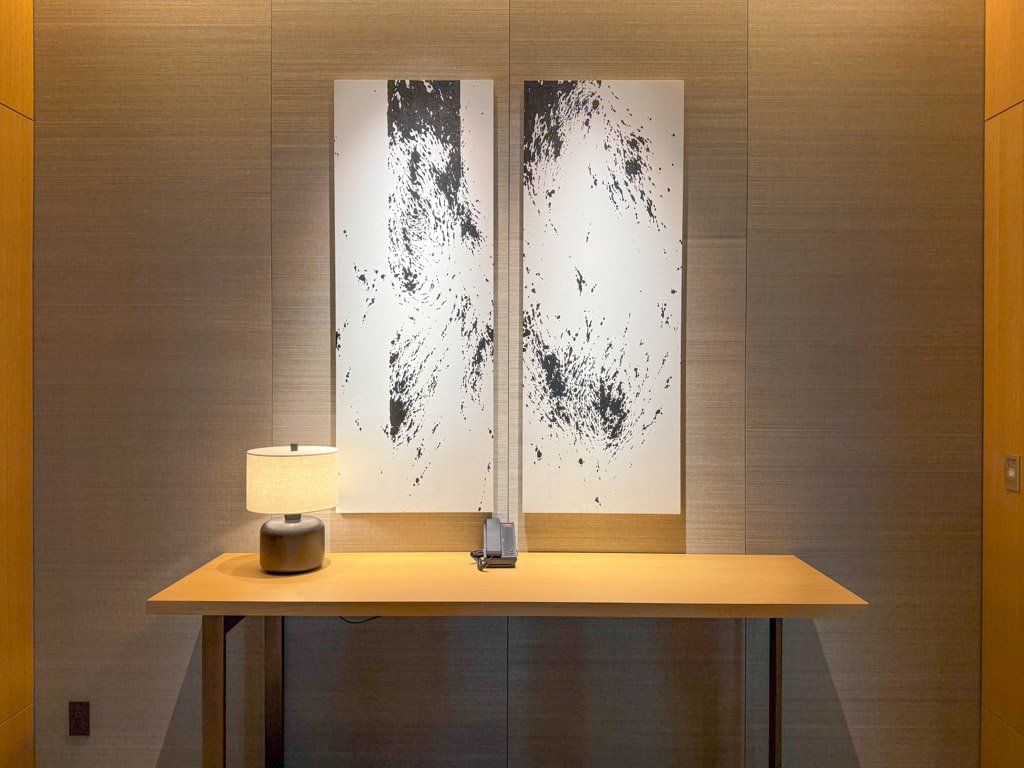 ウェスティンホテル横浜客室フロアのアート