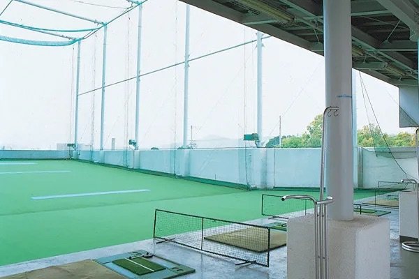 琵琶湖マリオットのゴルフ練習場