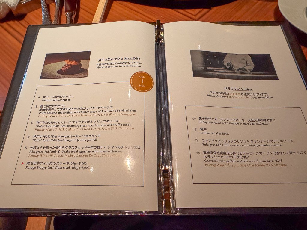 THE-MOMENT GRILL & DININGのセミビュッフェメニュー