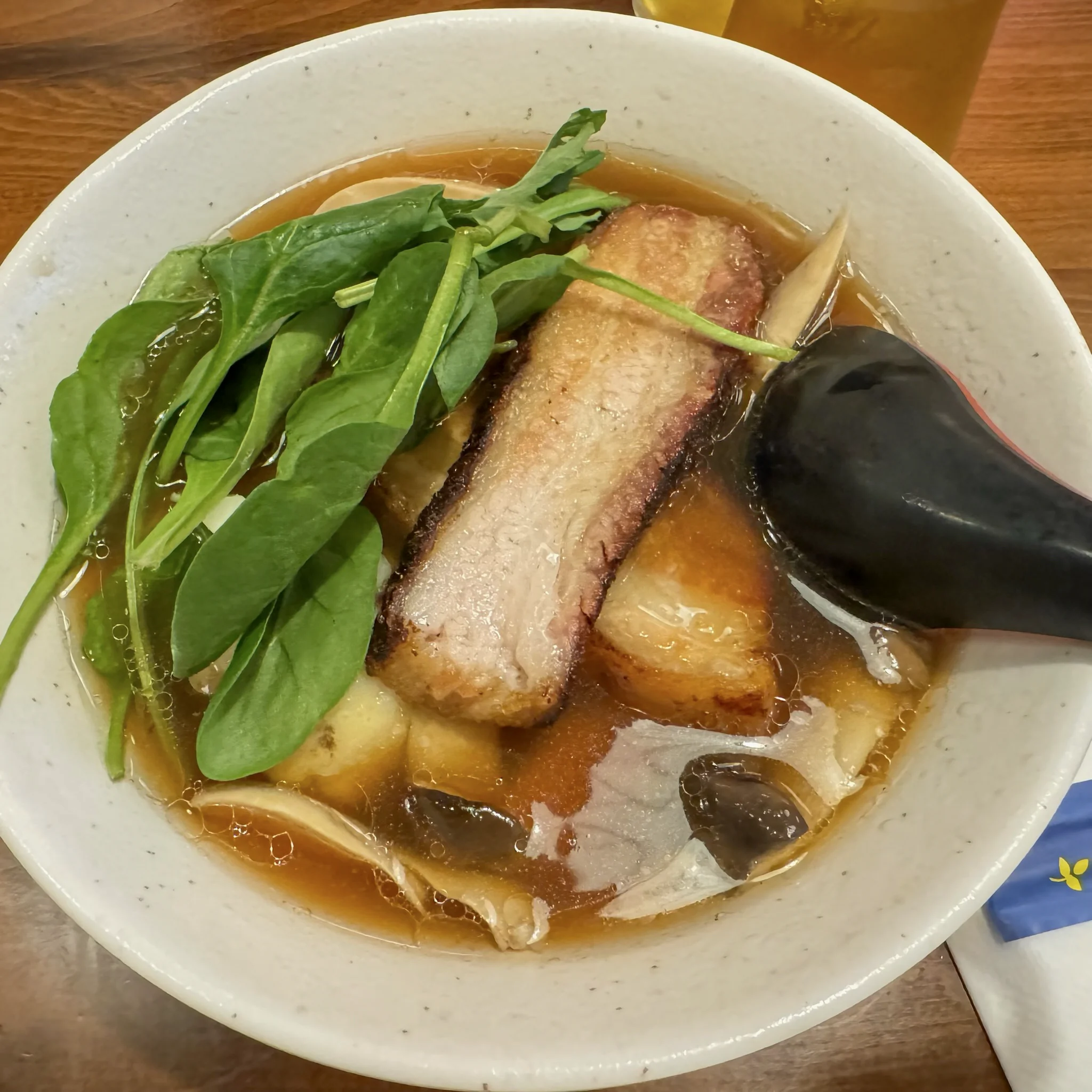 Yuzu soy-sauce ramen.