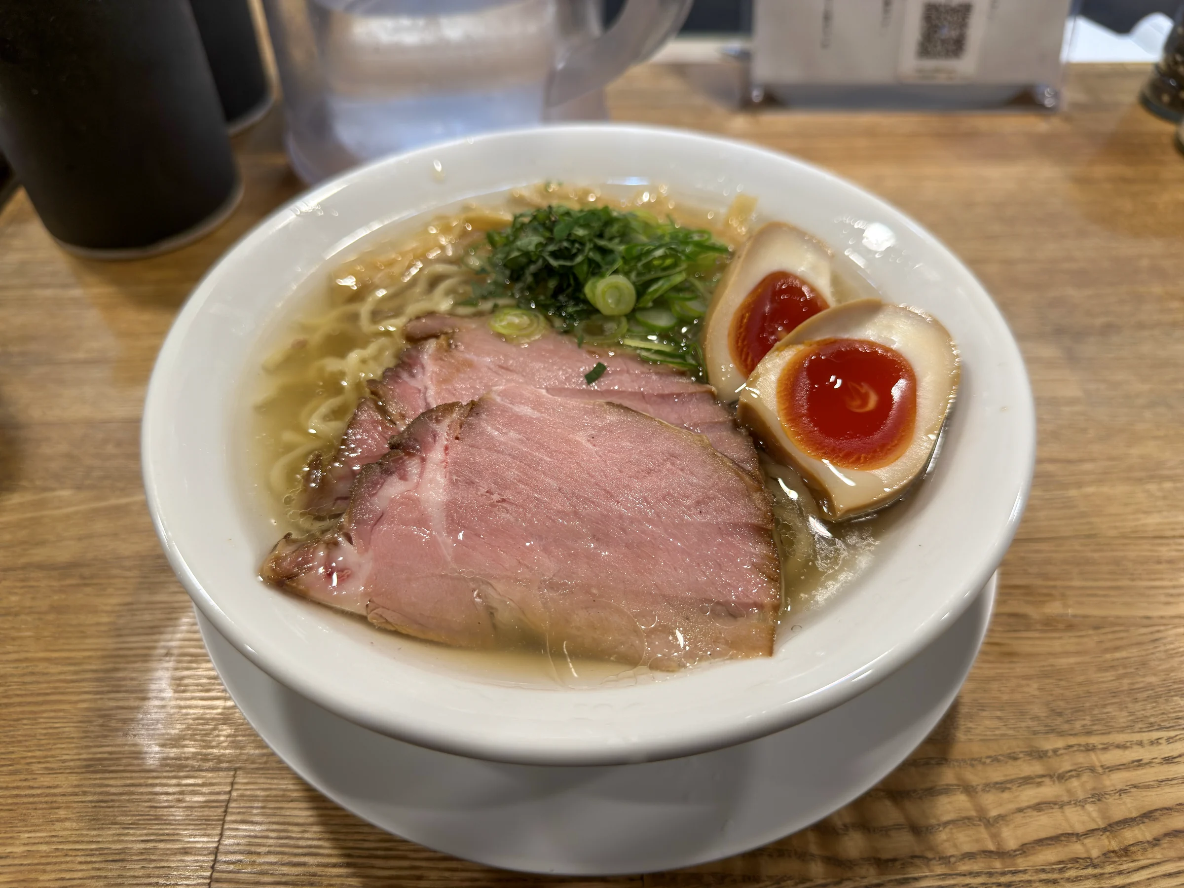 Ramen at Kohakudori, where I went twice during my stay.