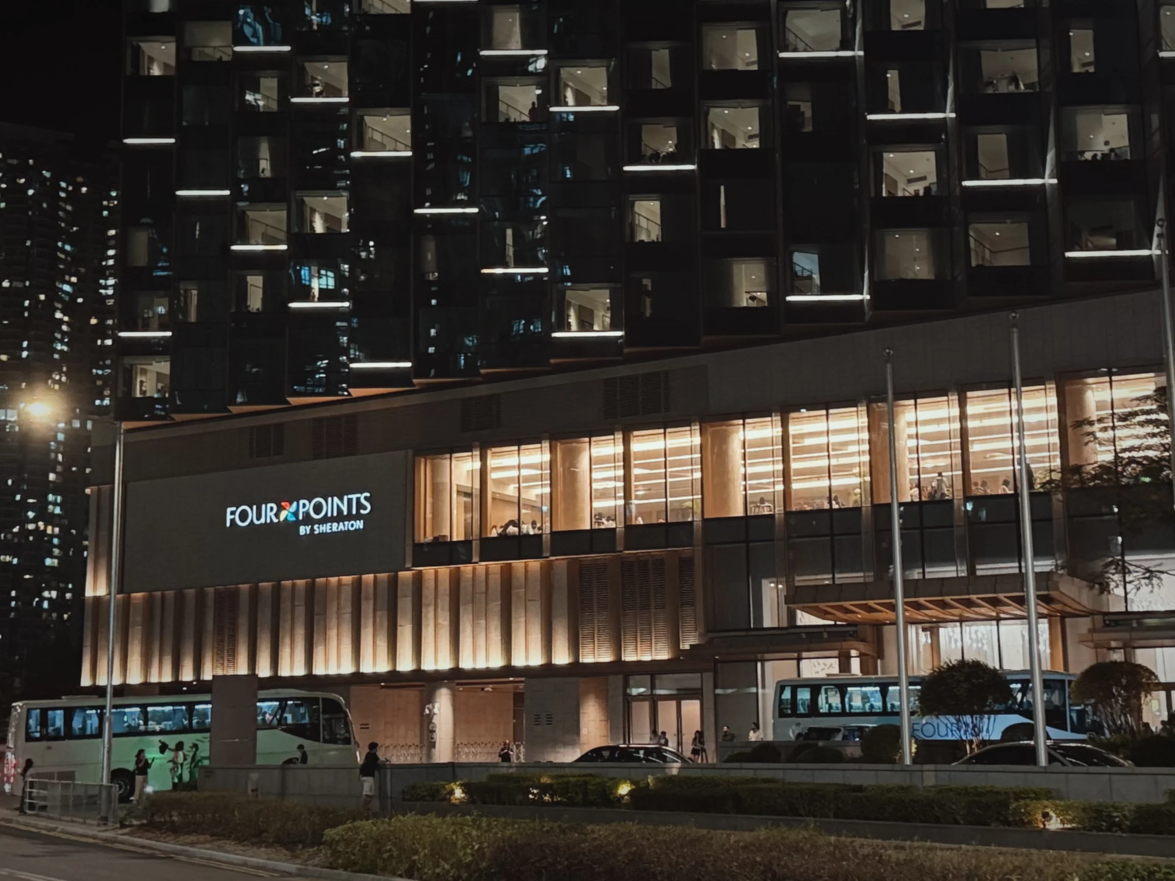 Four Points Hong Kong, Tung Chung at night
