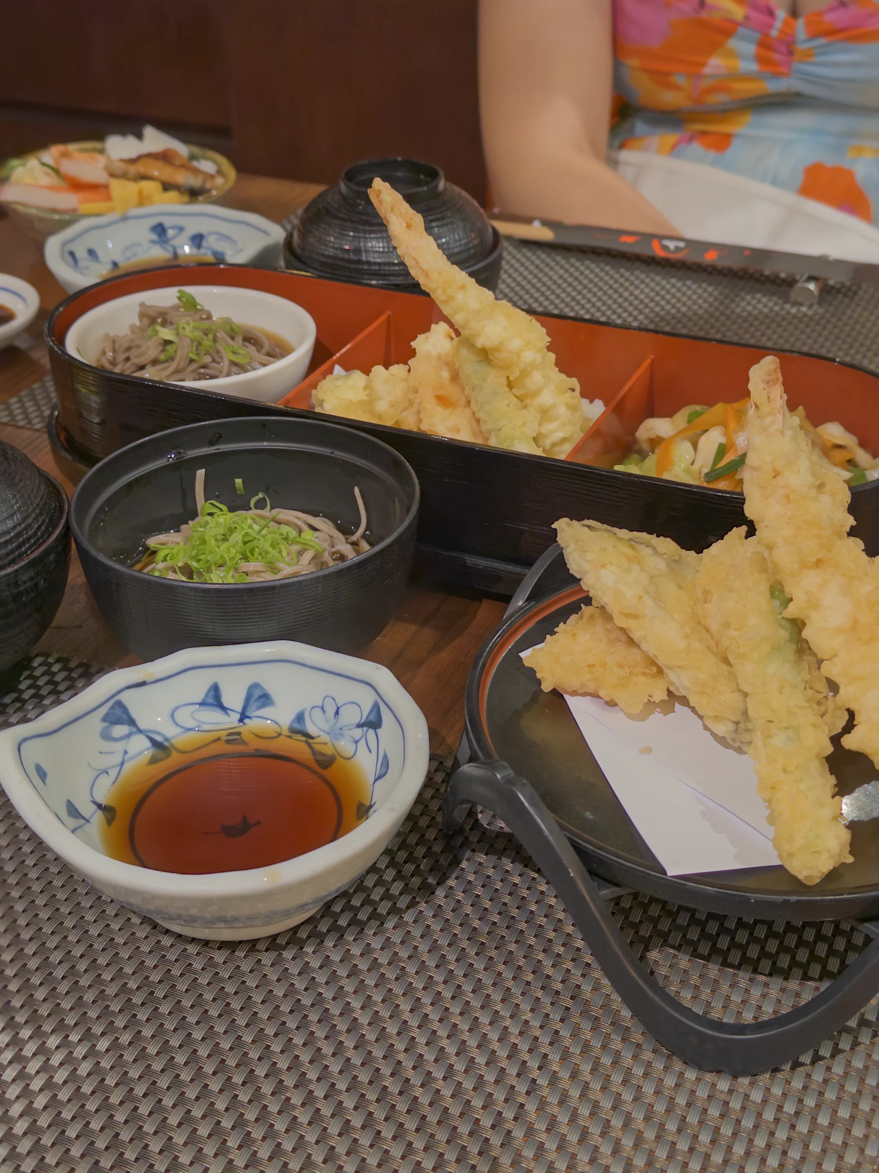 盛り合わせの天ぷら