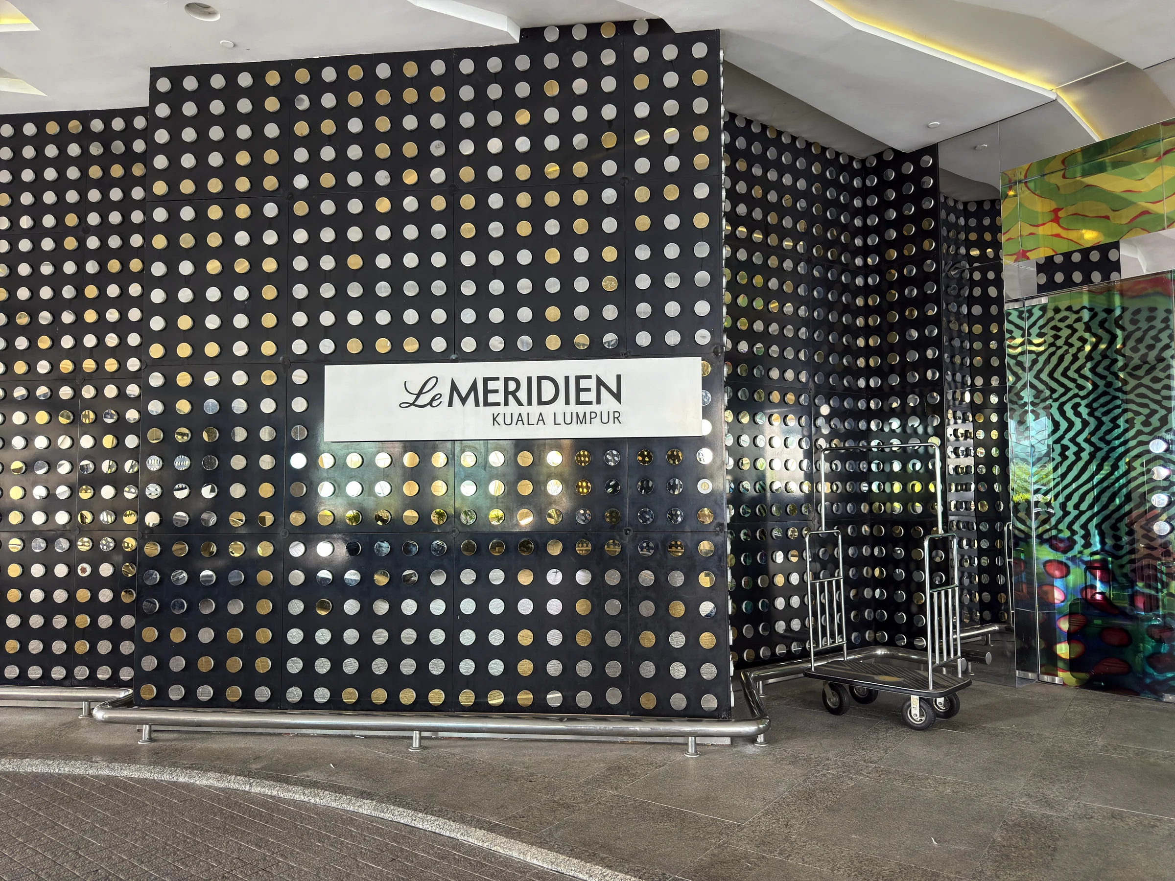 The Le Méridien Kuala Lumpur sign.