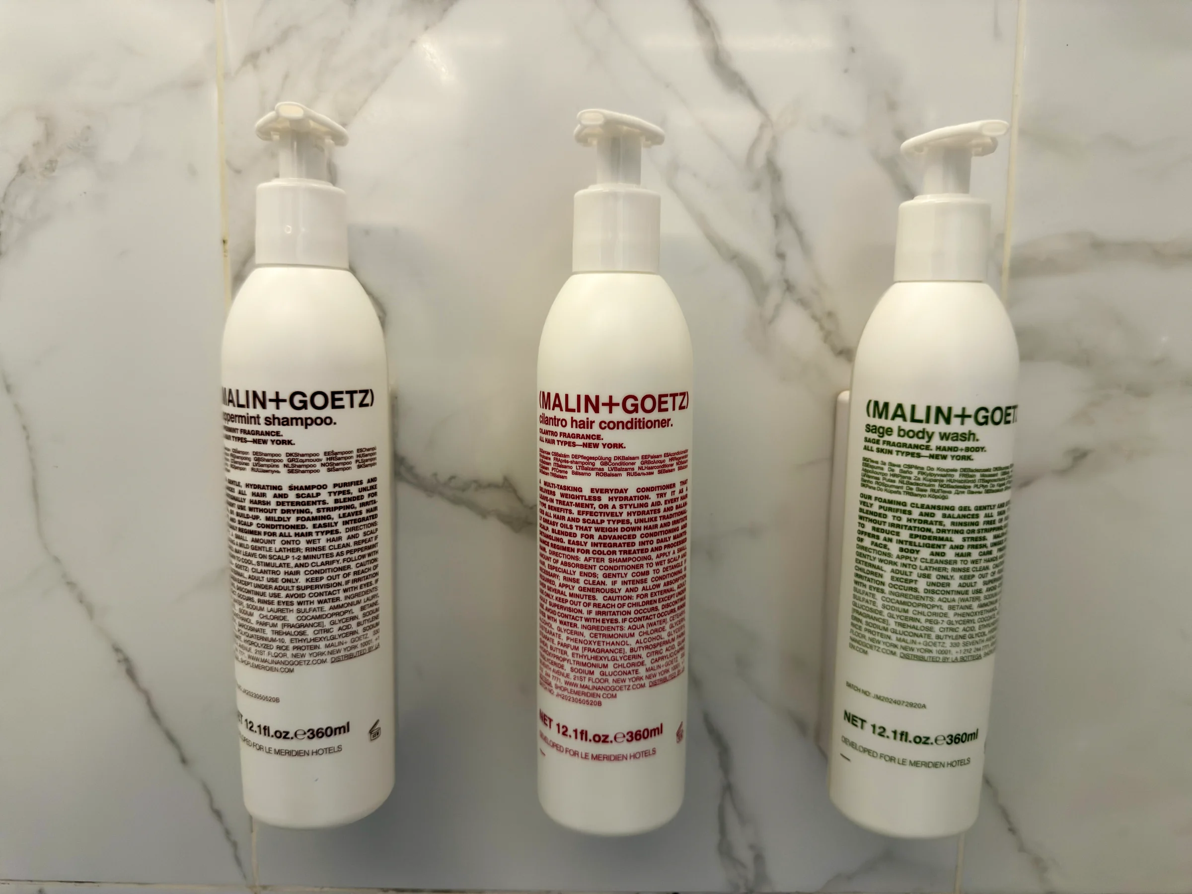 MALIN+GOETZ amenities.