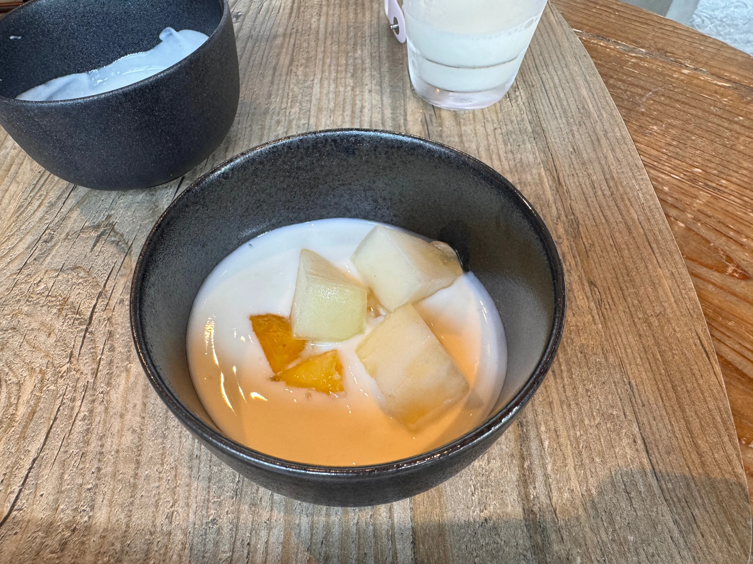 Yogurt with fruit