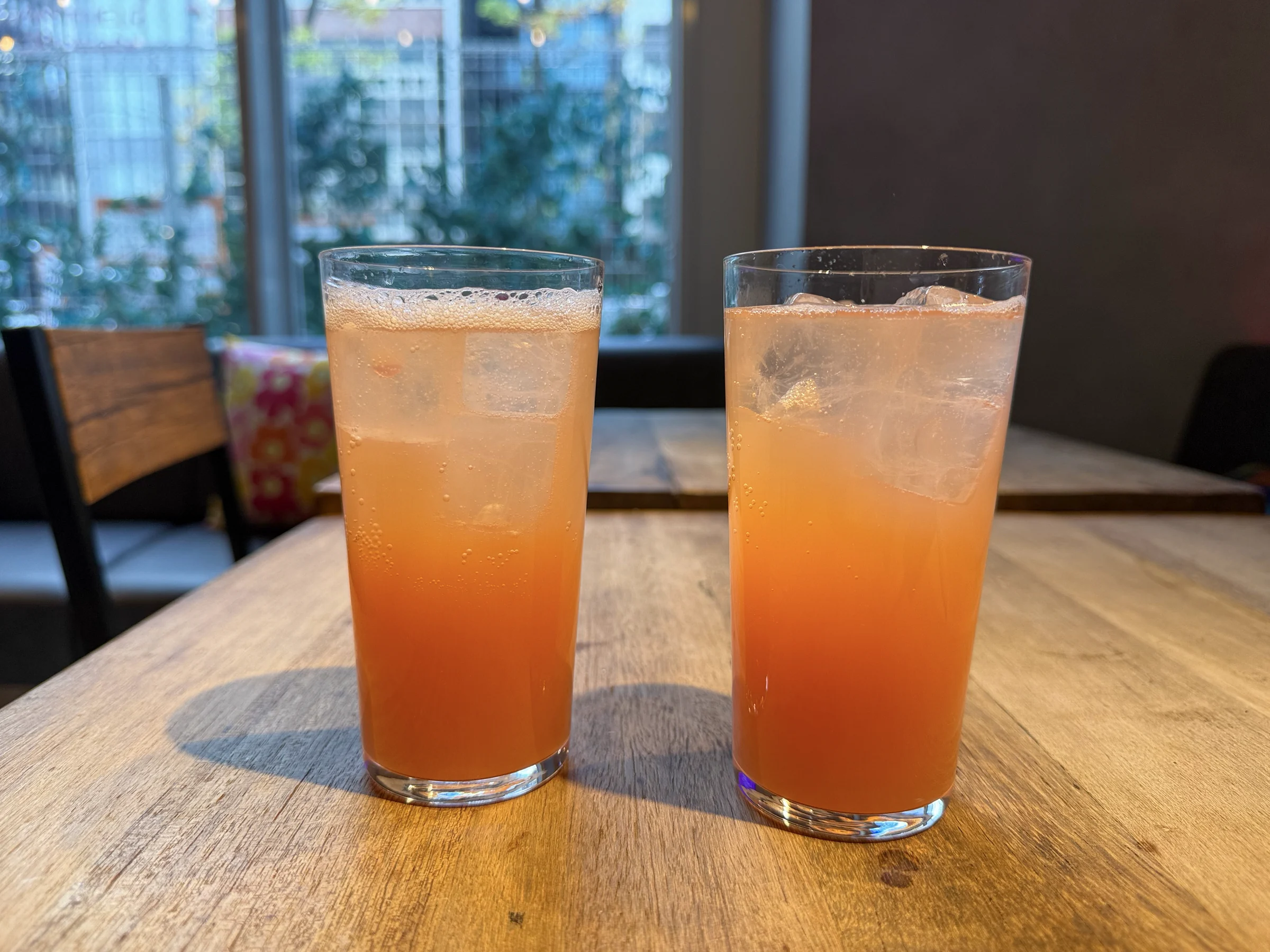 Moxy Got High as a welcome drink.