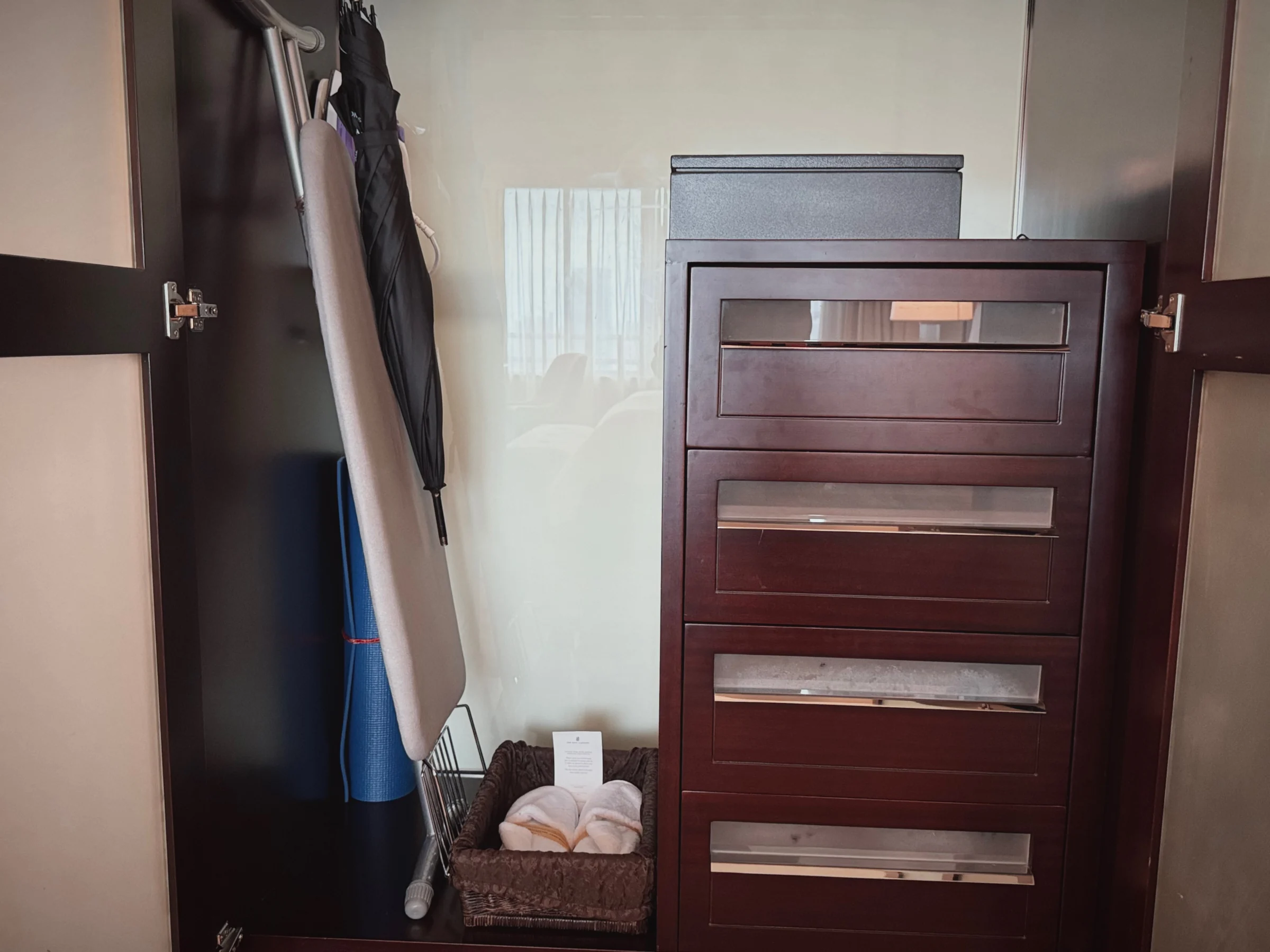 Wardrobe drawers and equipment