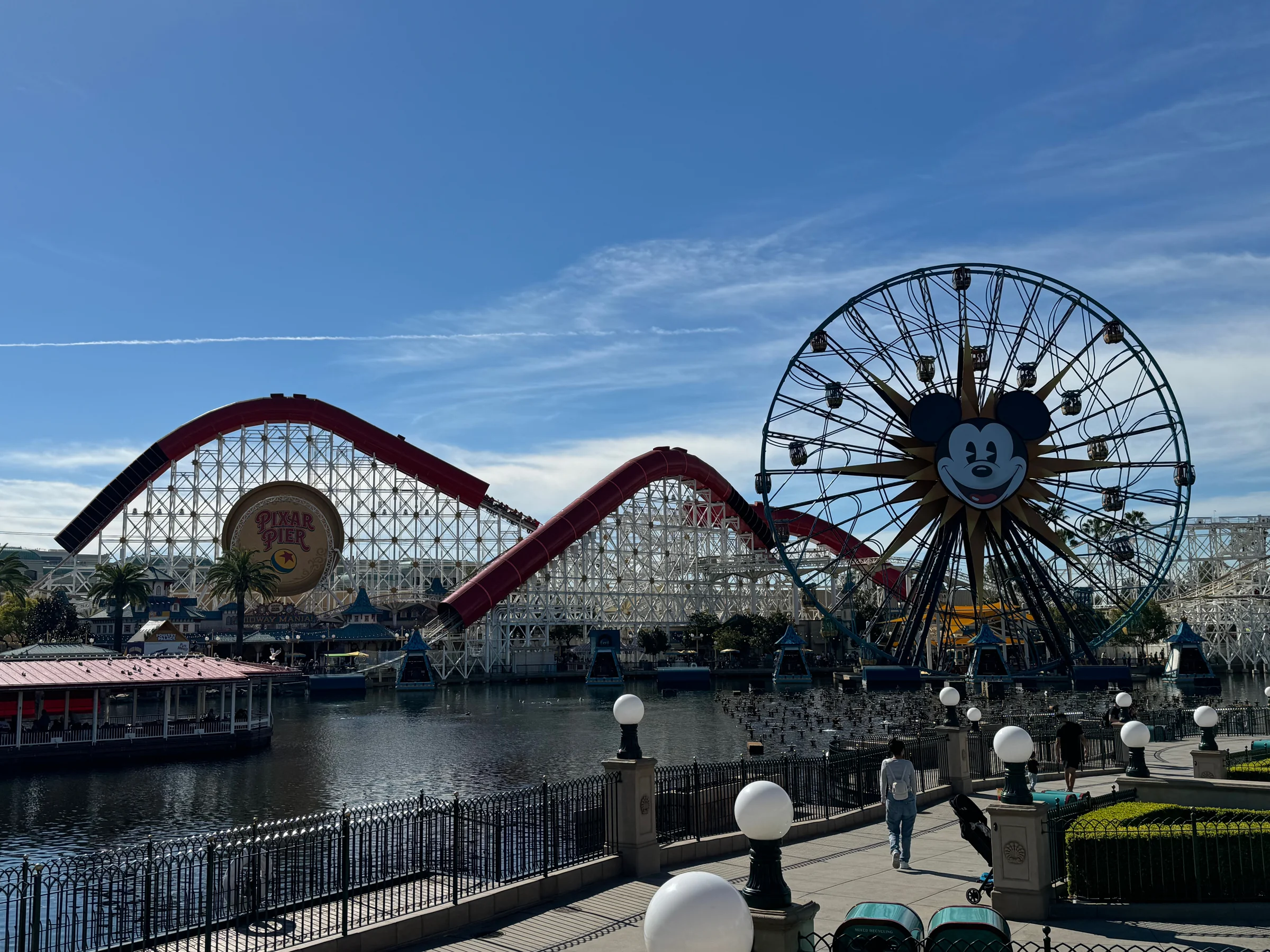 A daytime view from a day in Anaheim.