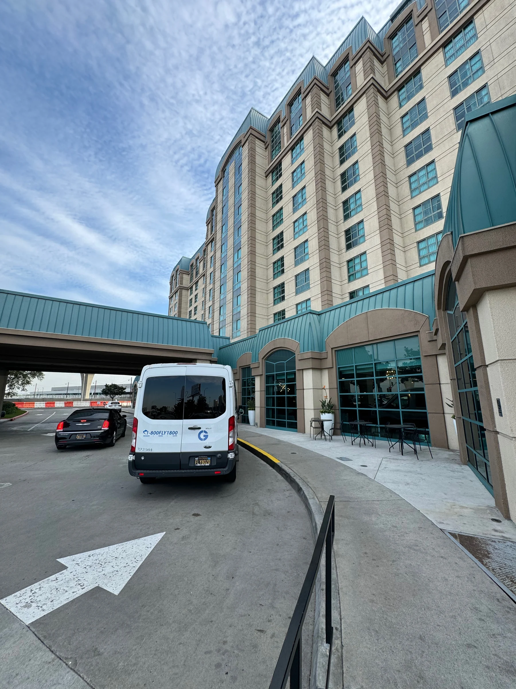 Renaissance Los Angeles Airport Hotel, photographed on the morning of departure