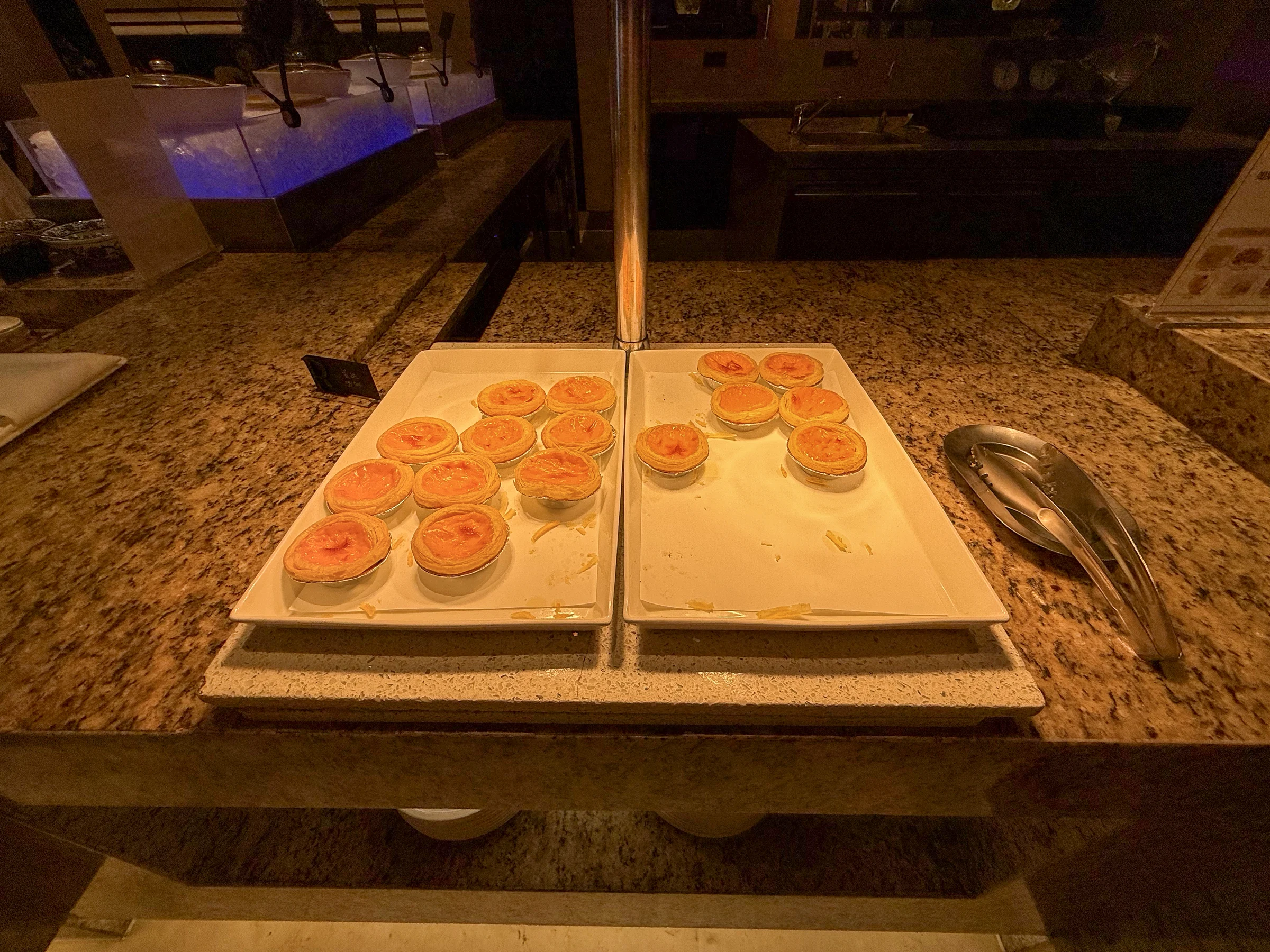 The egg tarts I liked at dinner.