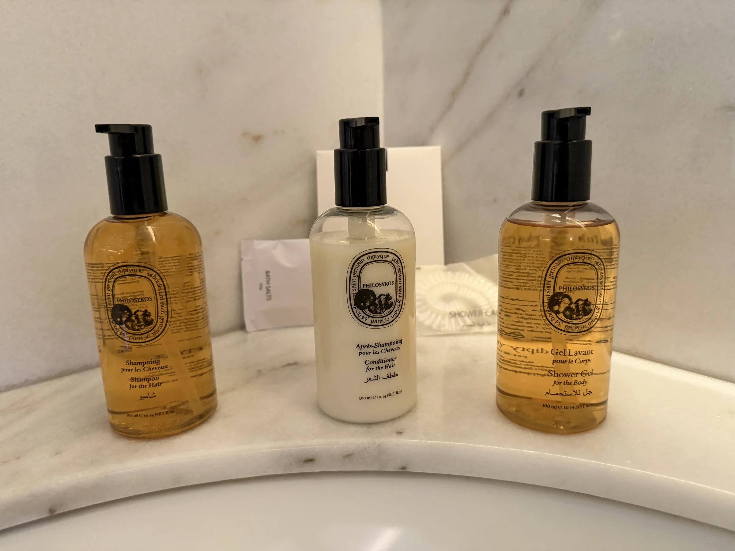 アメニティはdiptyque。