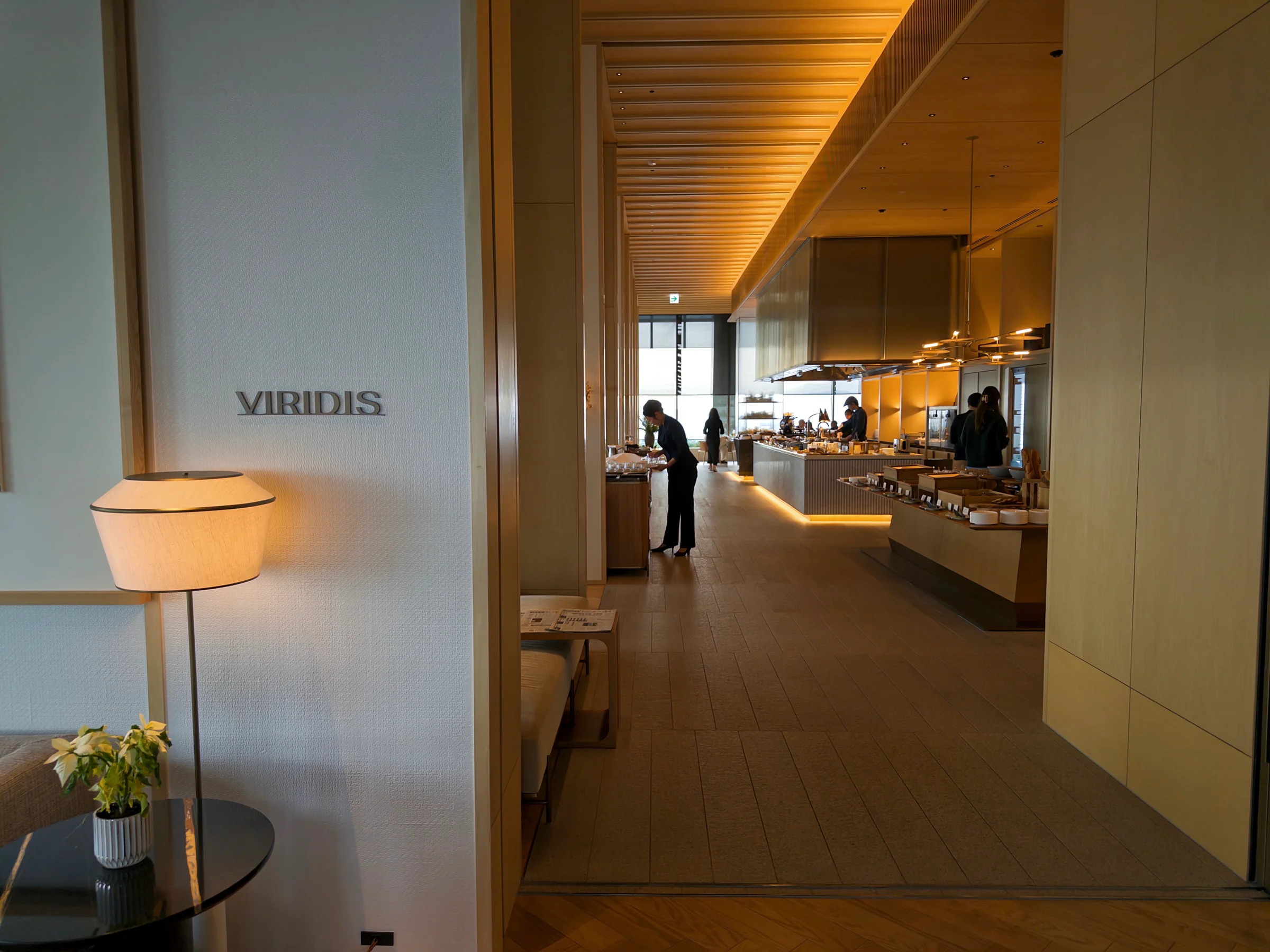 On the way to breakfast at Viridis