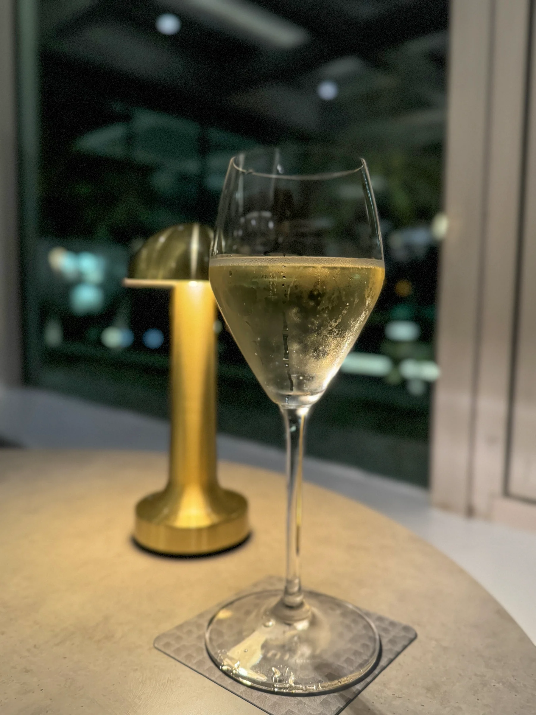 The sparkling wine we had.