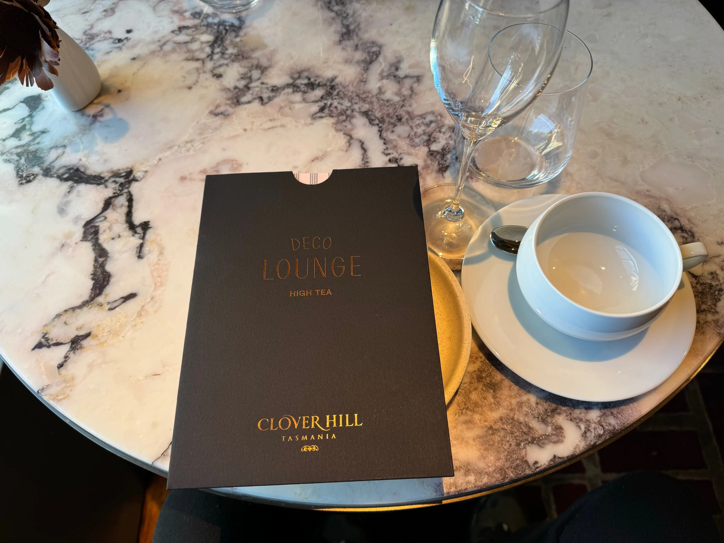Waiting for high tea.