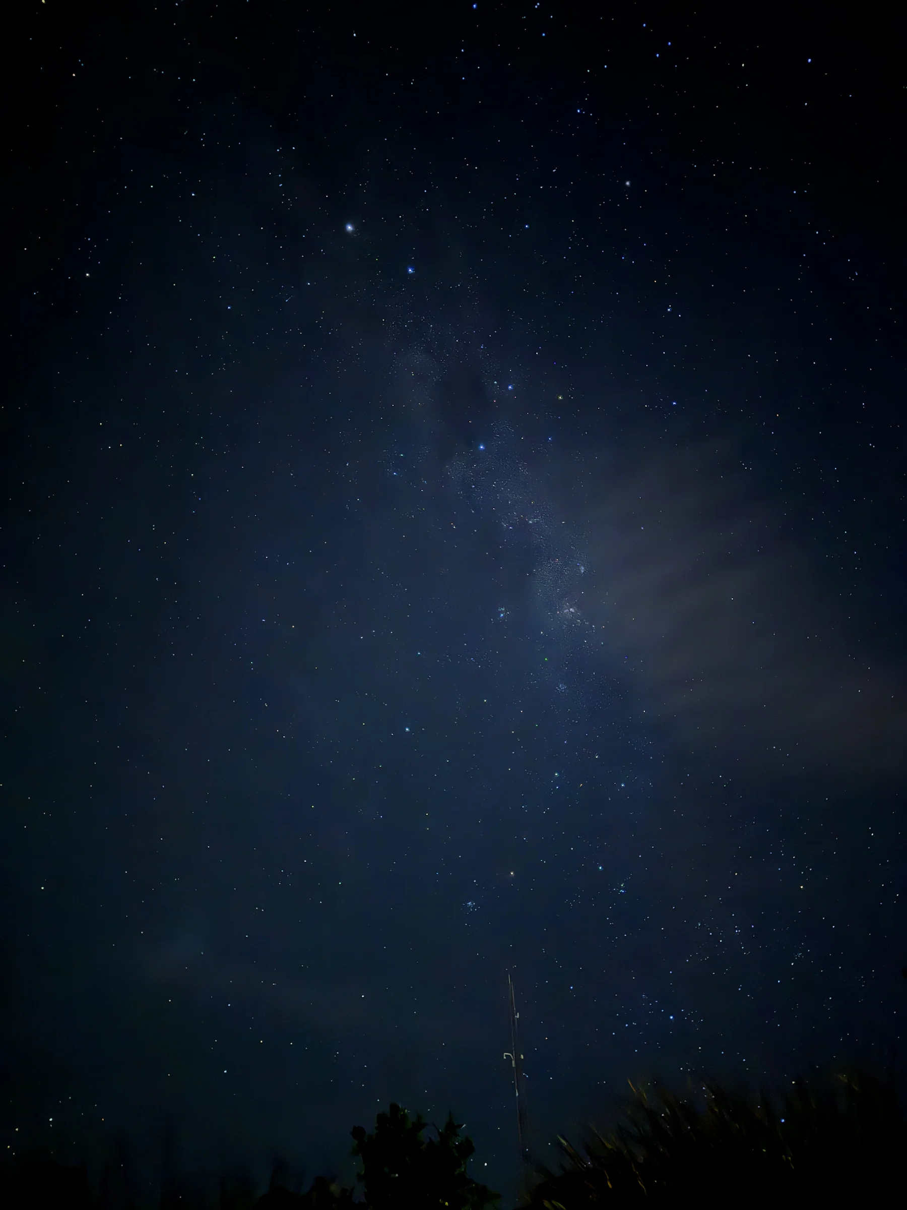 The starry sky near Hobart.