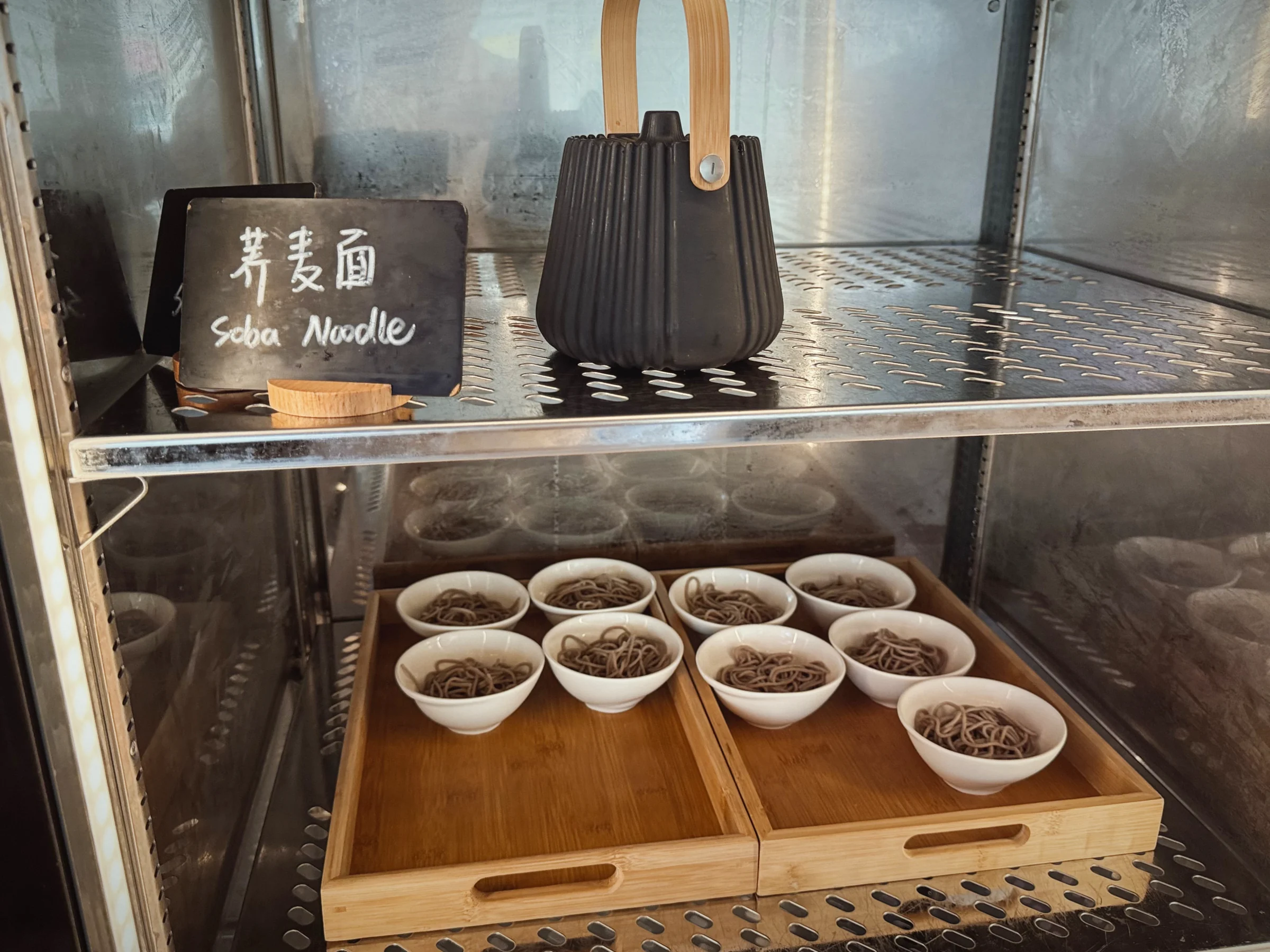 The soba station
