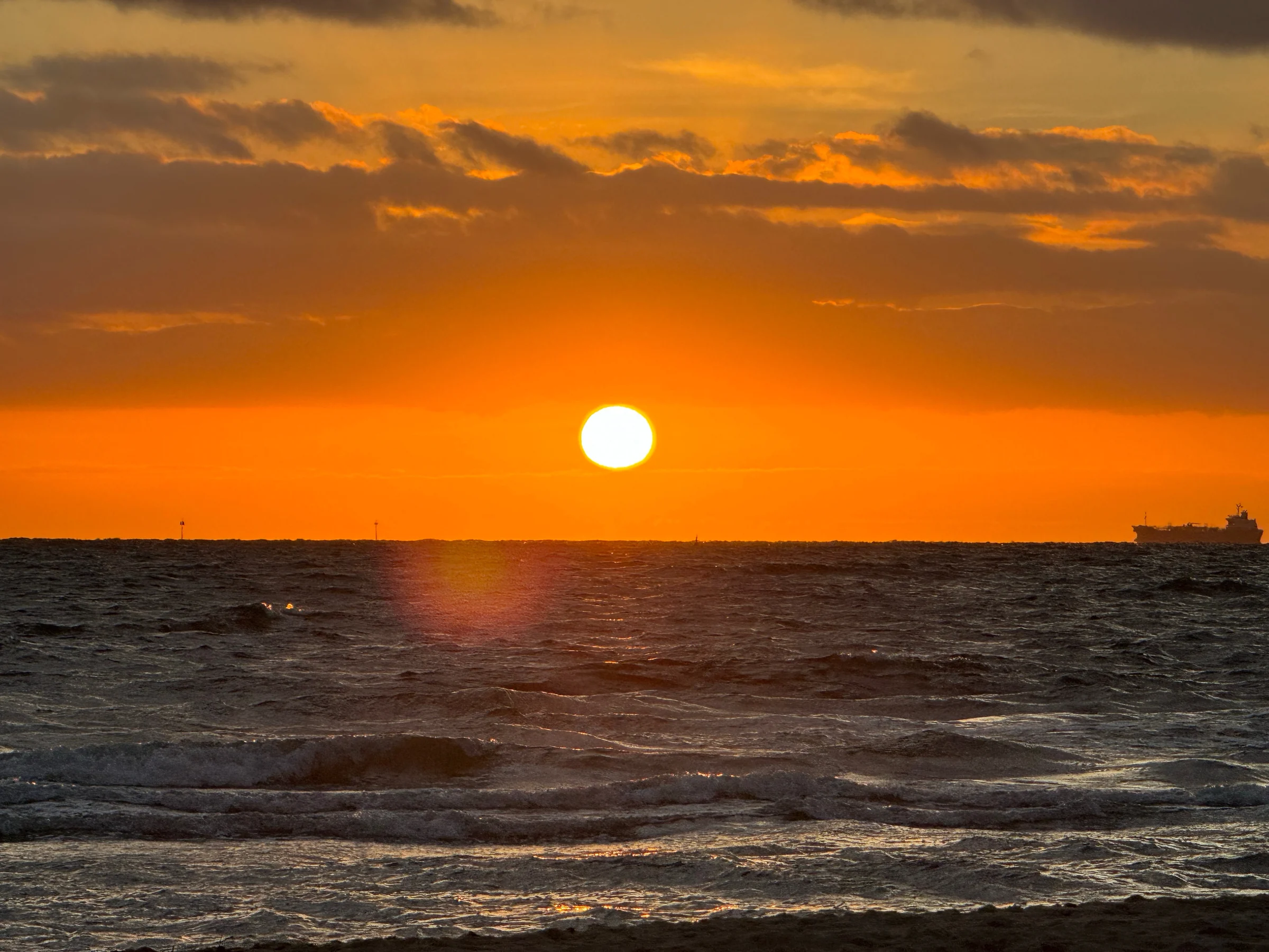 Sunset at St Kilda.