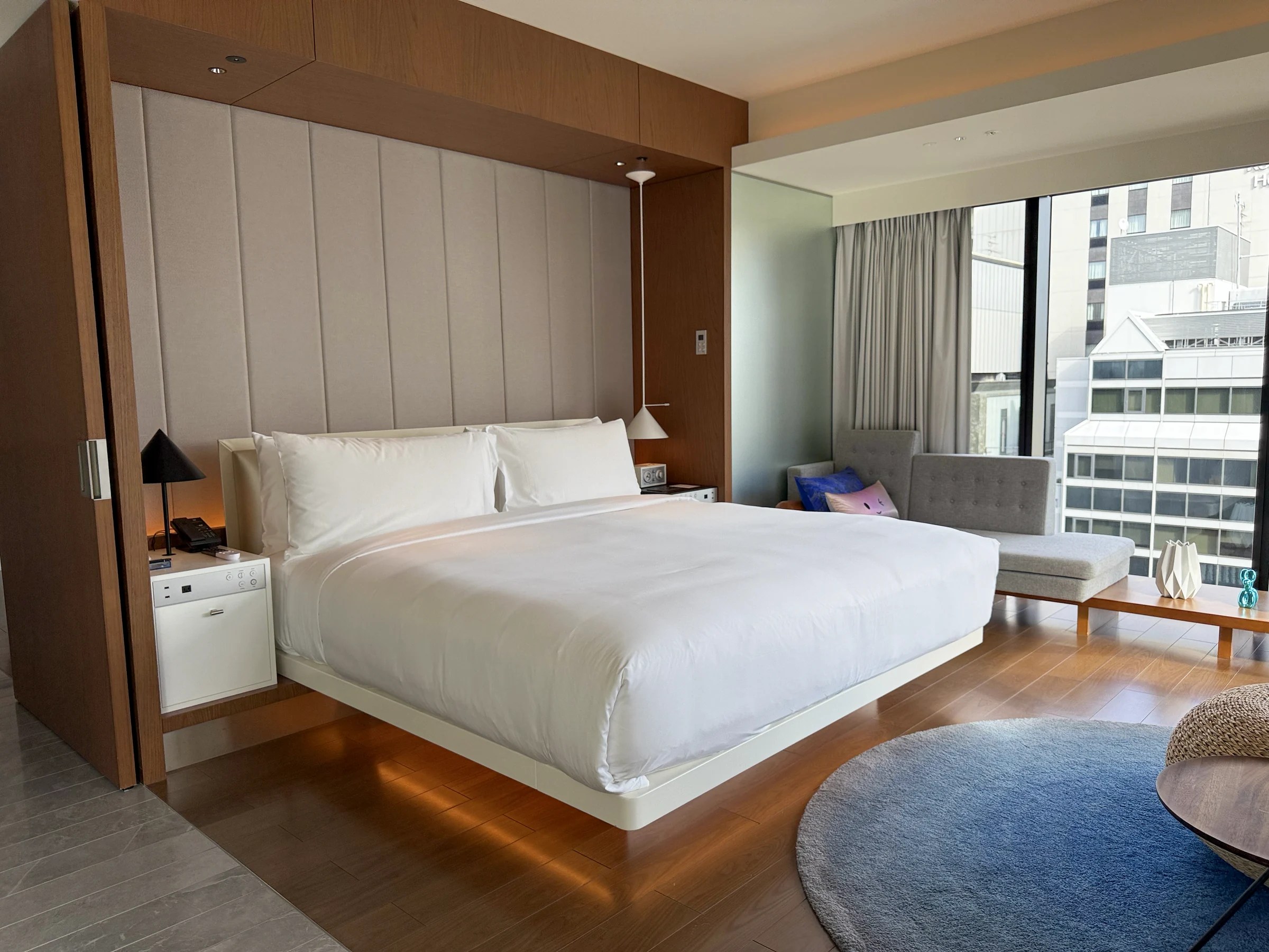 The Marvelous Suite's bed