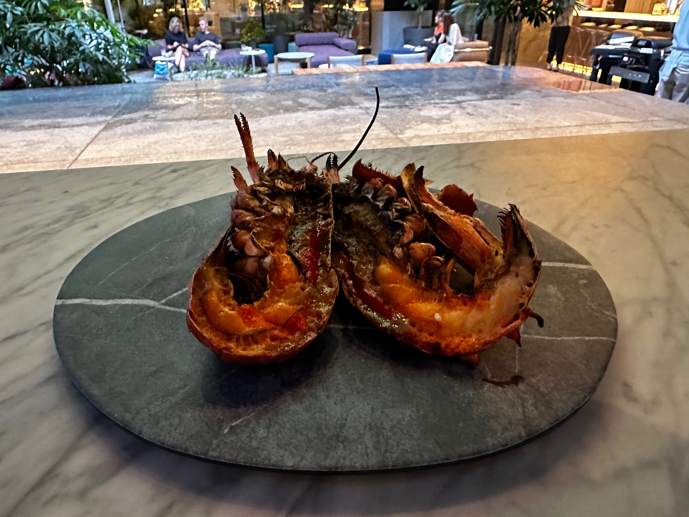 Grilled lobster. (July 2023)